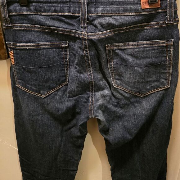 PAIGE Denim - PAIGE Dark Blue Boot Cut Jeans 27x31